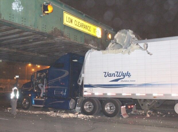 Truck-eating bridge